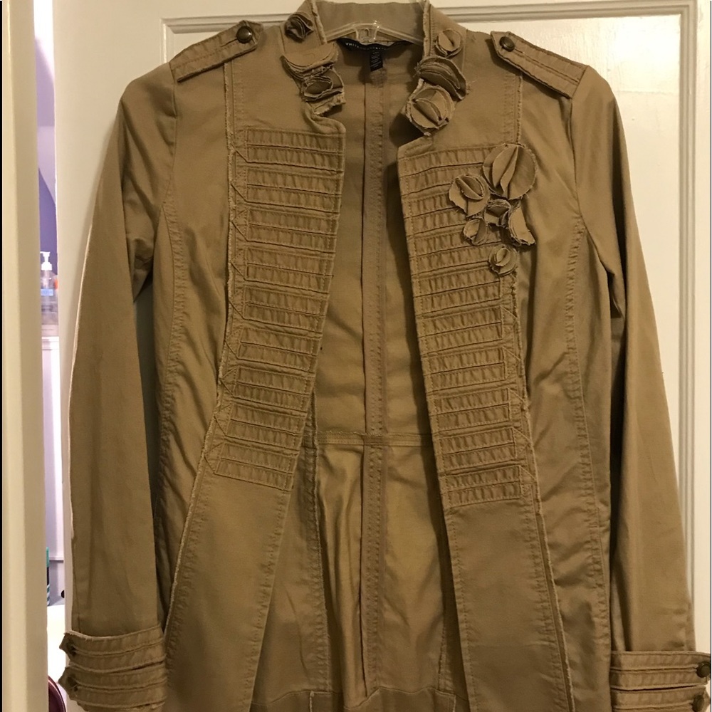 WHBM tan jacket